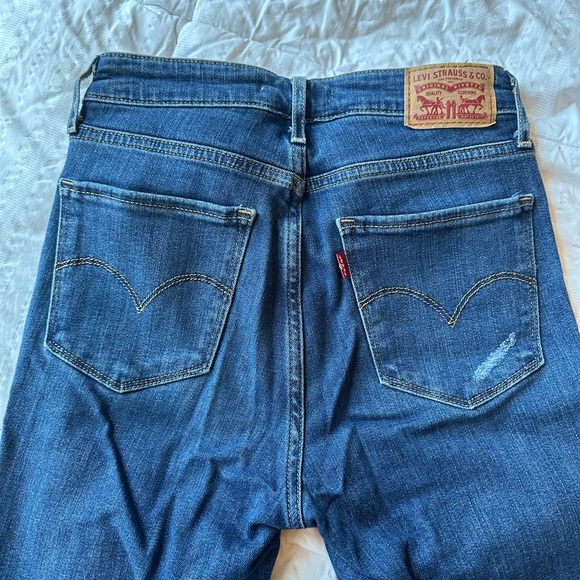 Levi’s 721 High Rise Skinny Ankle Jeans Size 26 - Picture 4 of 4